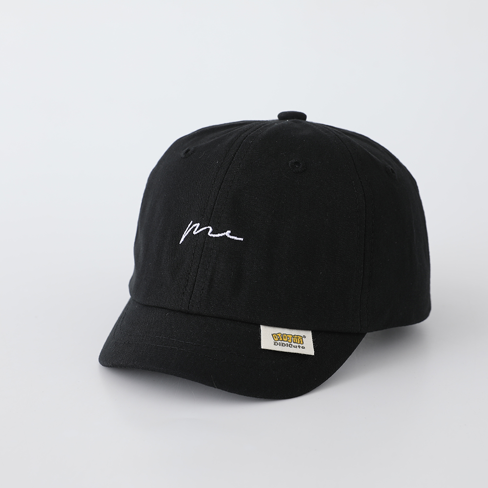 Embroidery Cap - Children's casual handwritten 