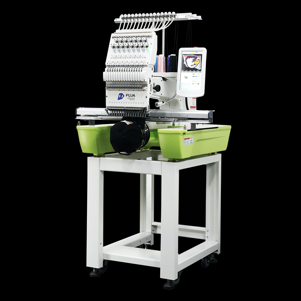Embroidery Machine Computerized - Fuja Single Head Computerized Embroidery Sewing