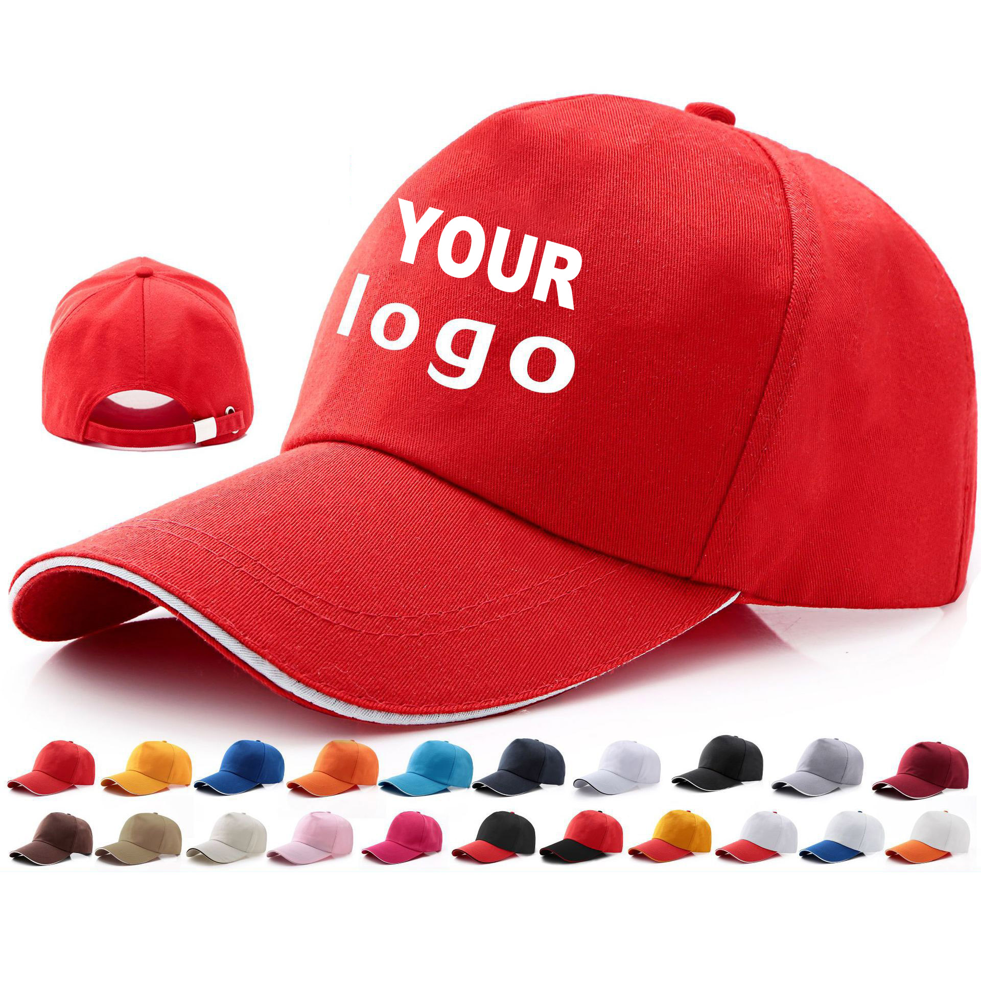 Embroidery Cap - Cheap Polyester Baseball Cap Unisex Custom