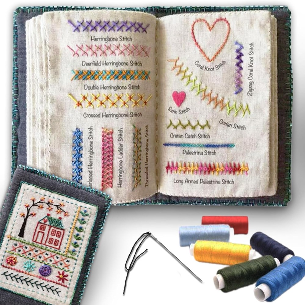 Embroidery Guide Book - Embroidery Kit DIY Stitch Books Embroidery