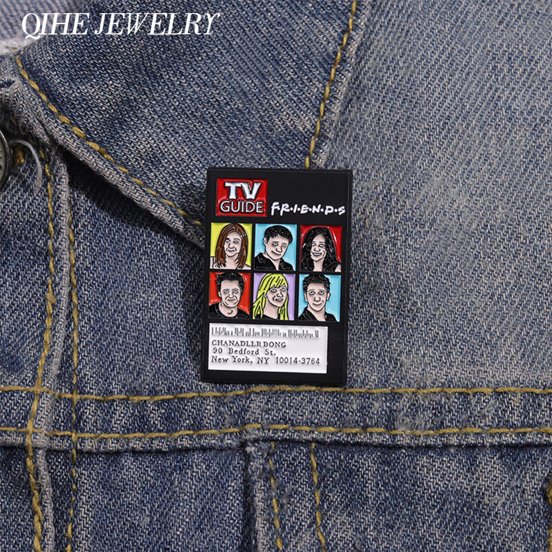 Embroidery House - TV Show Friends Collection Enamel Pins