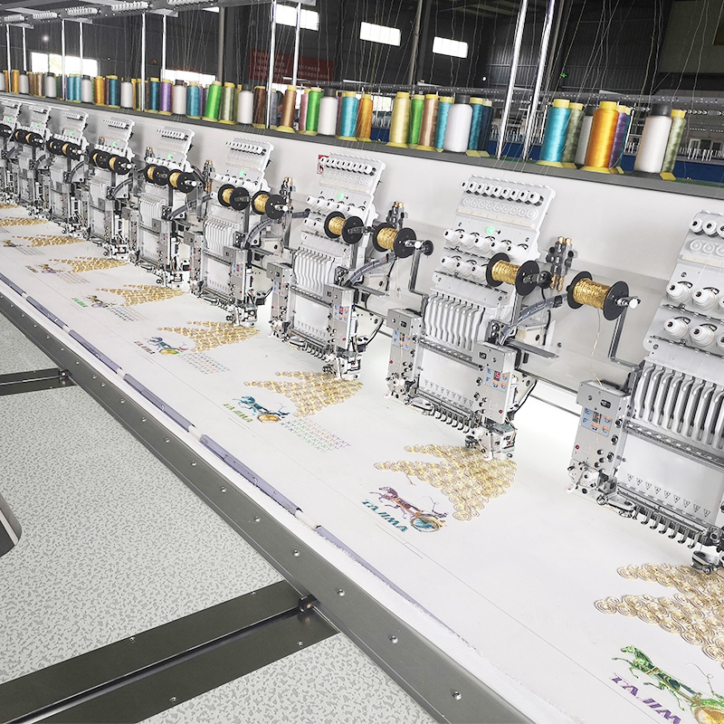 High Speed Industrial Embroide - Embroidery Machine Computerized ulasan dan harga