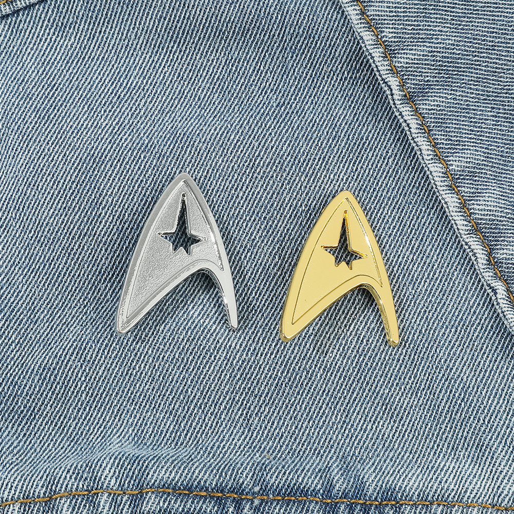 Star Trek Enamel Pins Sci-fi T - Embroidery Wallpaper ulasan dan harga