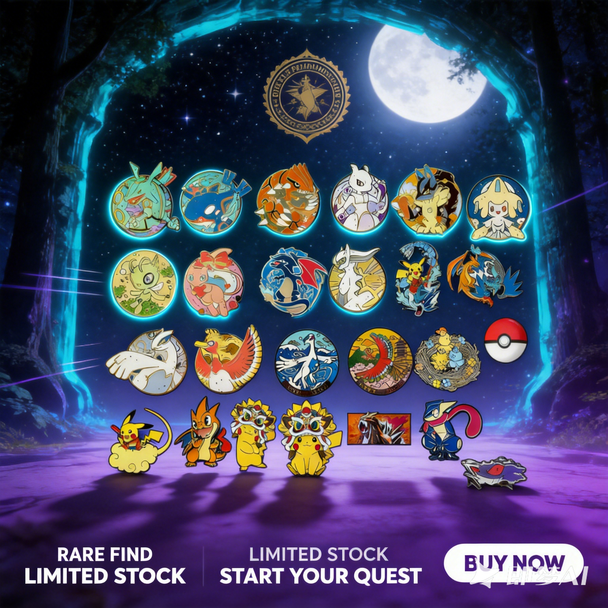 Cute Anime Pokemon Japanese Pi - Embroidery Wallpaper ulasan dan harga