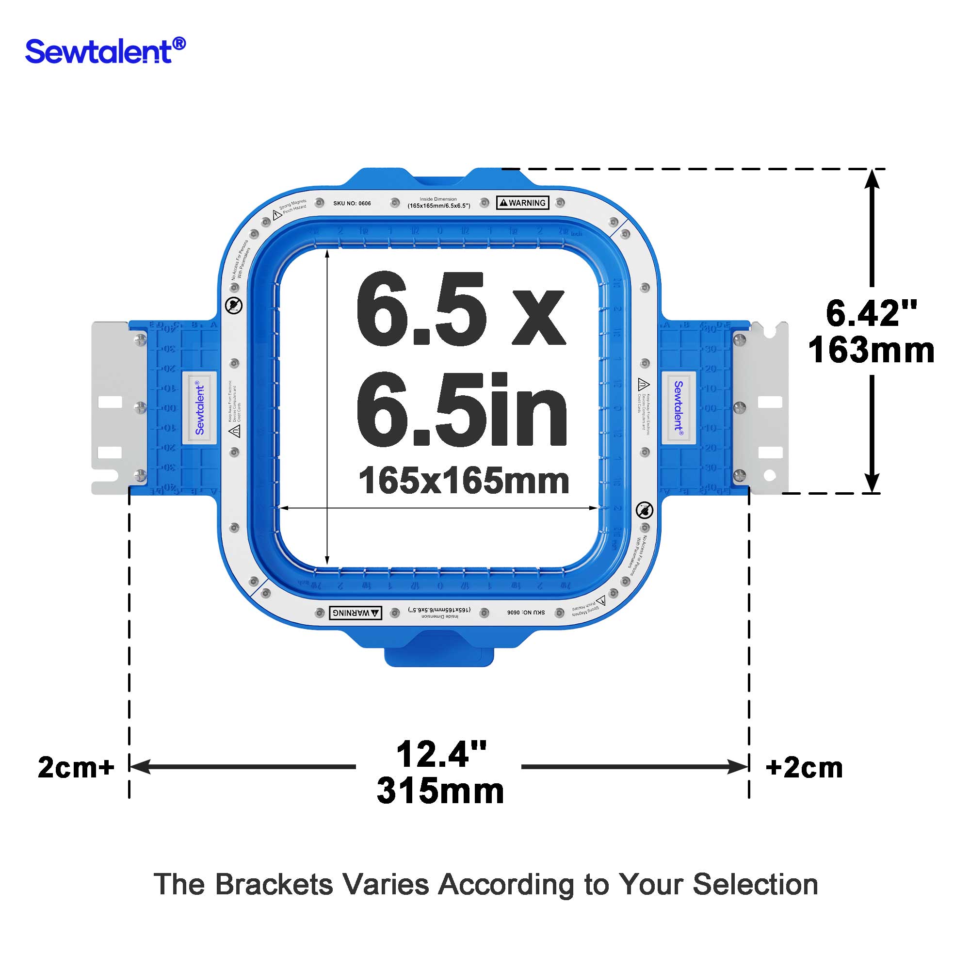 Sewpassion-Magnetic Embroidery - Embroidery Hoop Plastic ulasan dan harga
