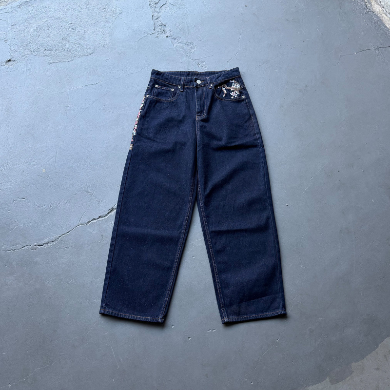 High Quali Derschutze American - Embroidery Jeans Sakura ulasan dan harga