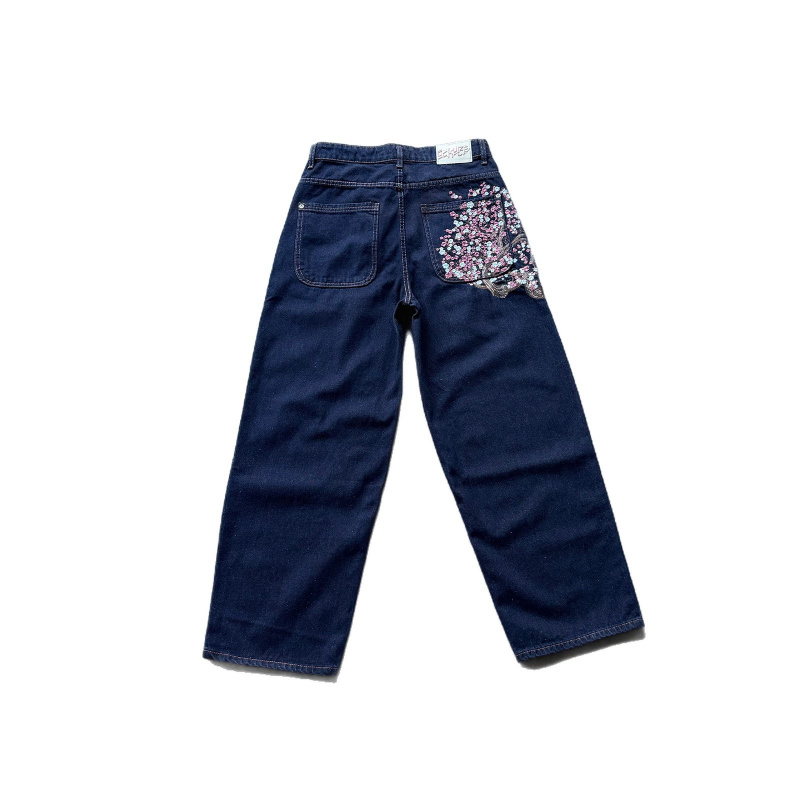 High Quali Derschutze American - Embroidery Jeans Sakura ulasan dan harga