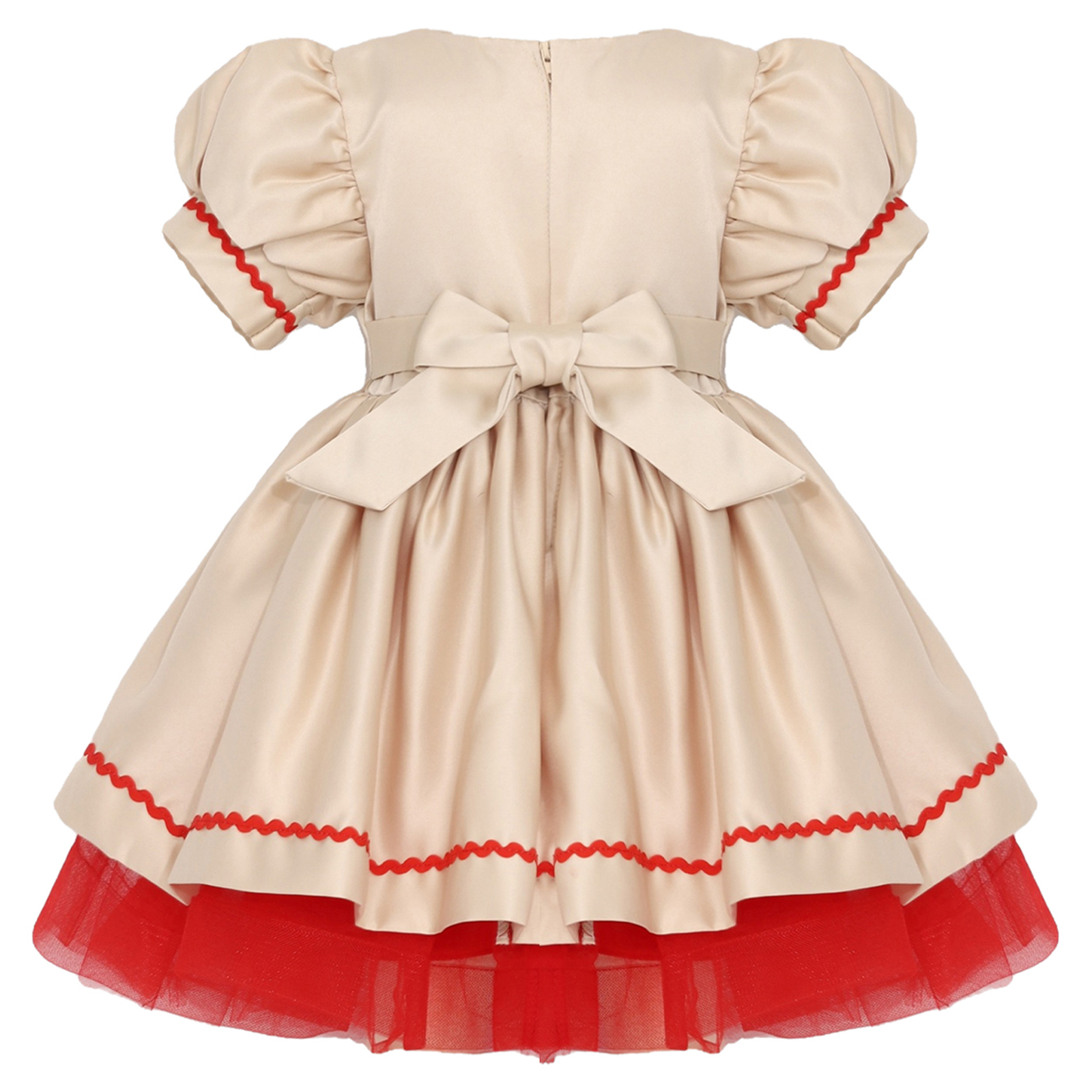 Kids Girls Christmas Dress Emb - Embroidery Xmas Designs ulasan dan harga