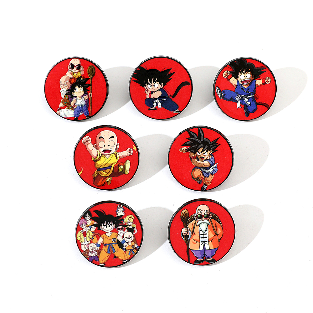 7 Pcs Funny Anime Brooch Fashi - Embroidery Wallpaper ulasan dan harga