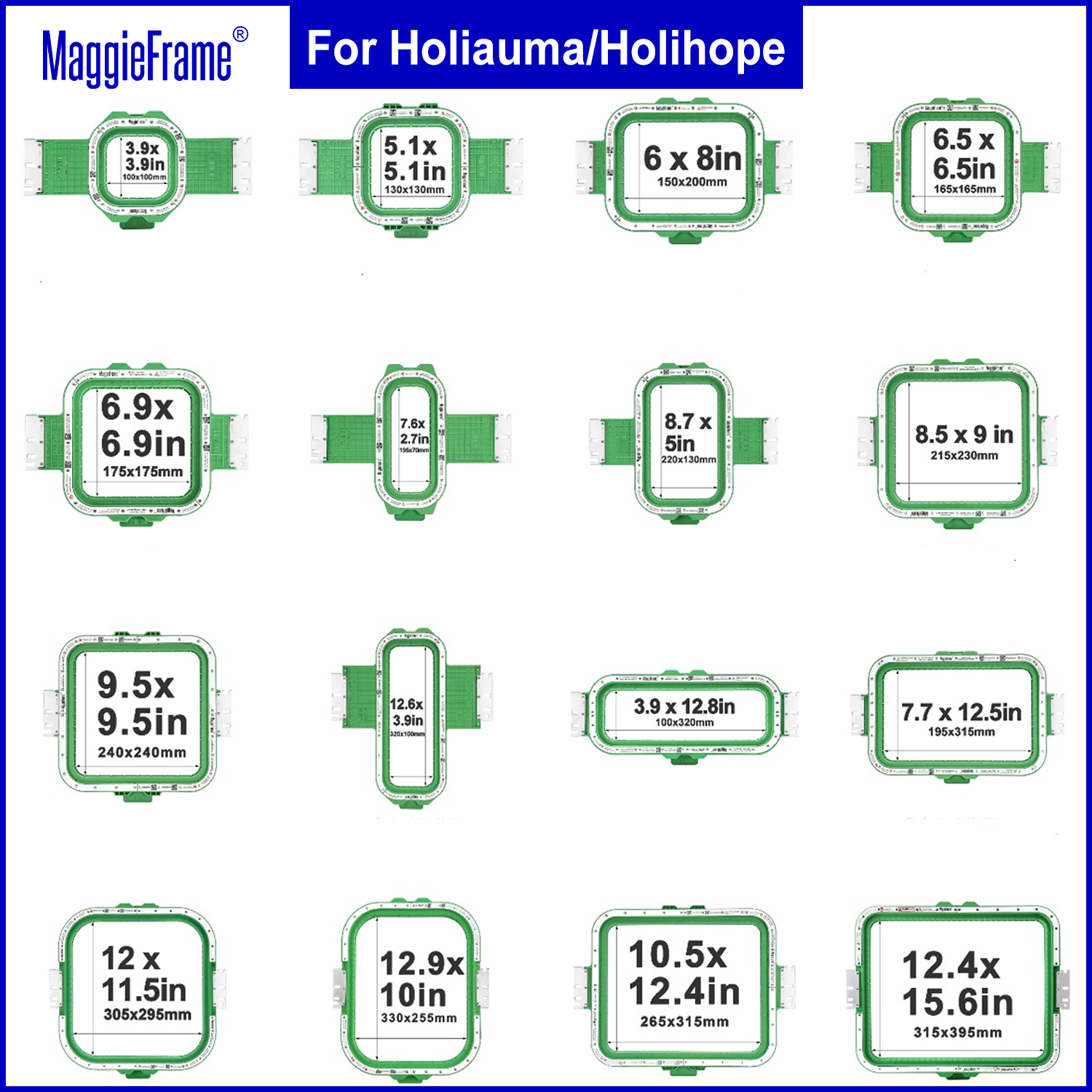 MaggieFrame Mighty Hoop Magnet - Embroidery Hoop Plastic ulasan dan harga
