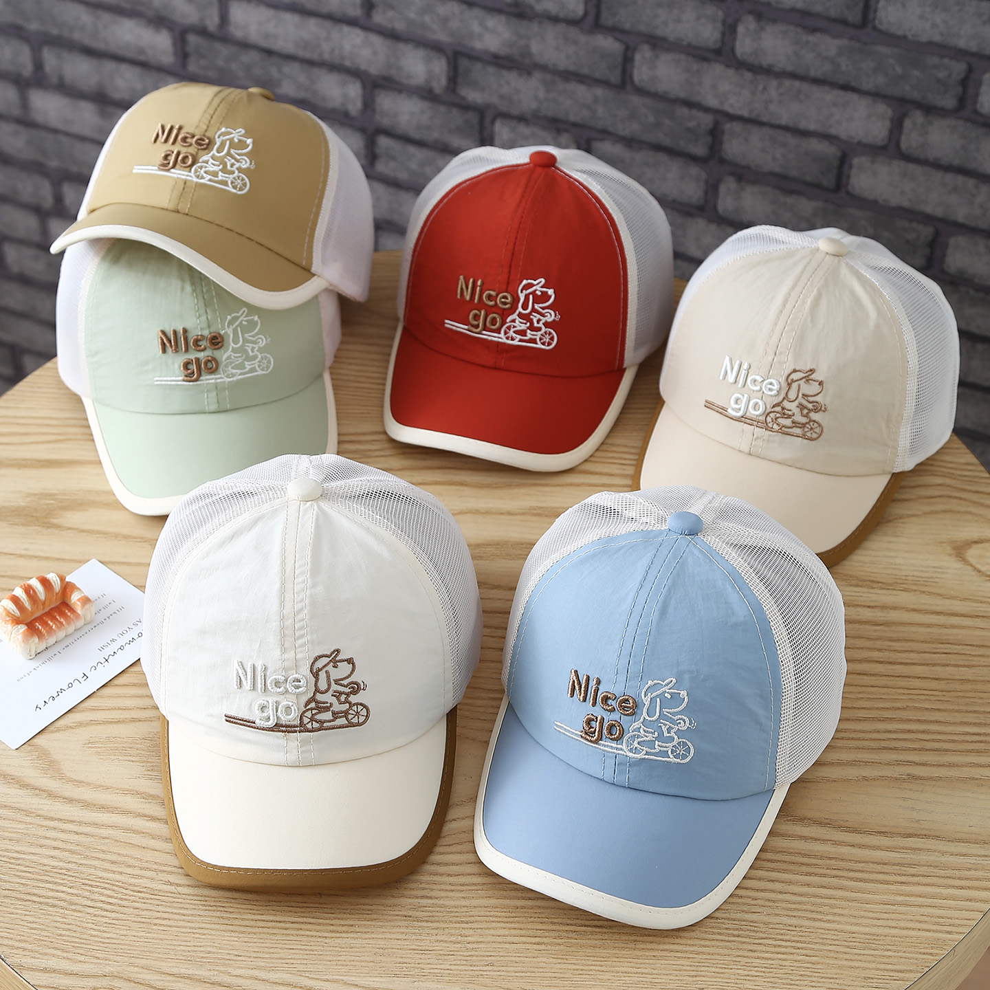 Summer outdoor quick-drying me - Embroidery Cap ulasan dan harga