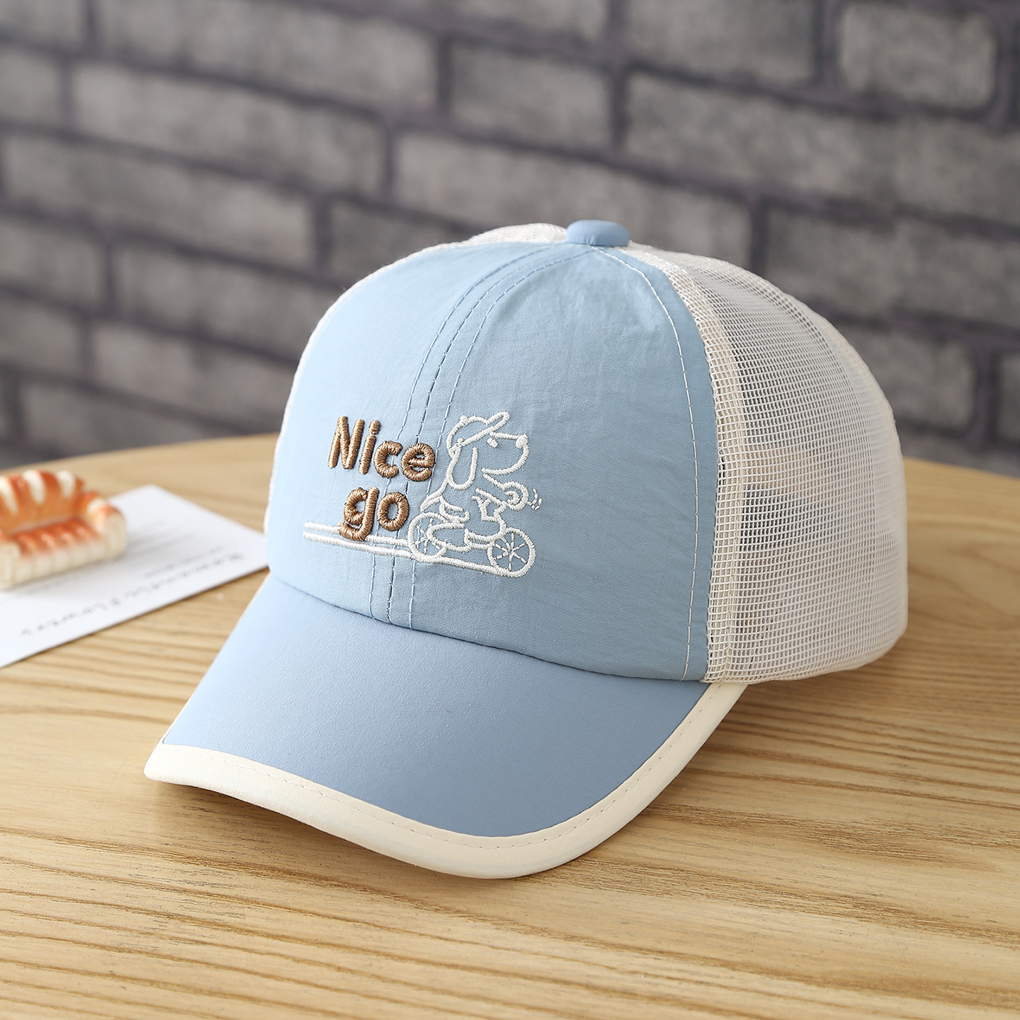 Summer outdoor quick-drying me - Embroidery Cap ulasan dan harga