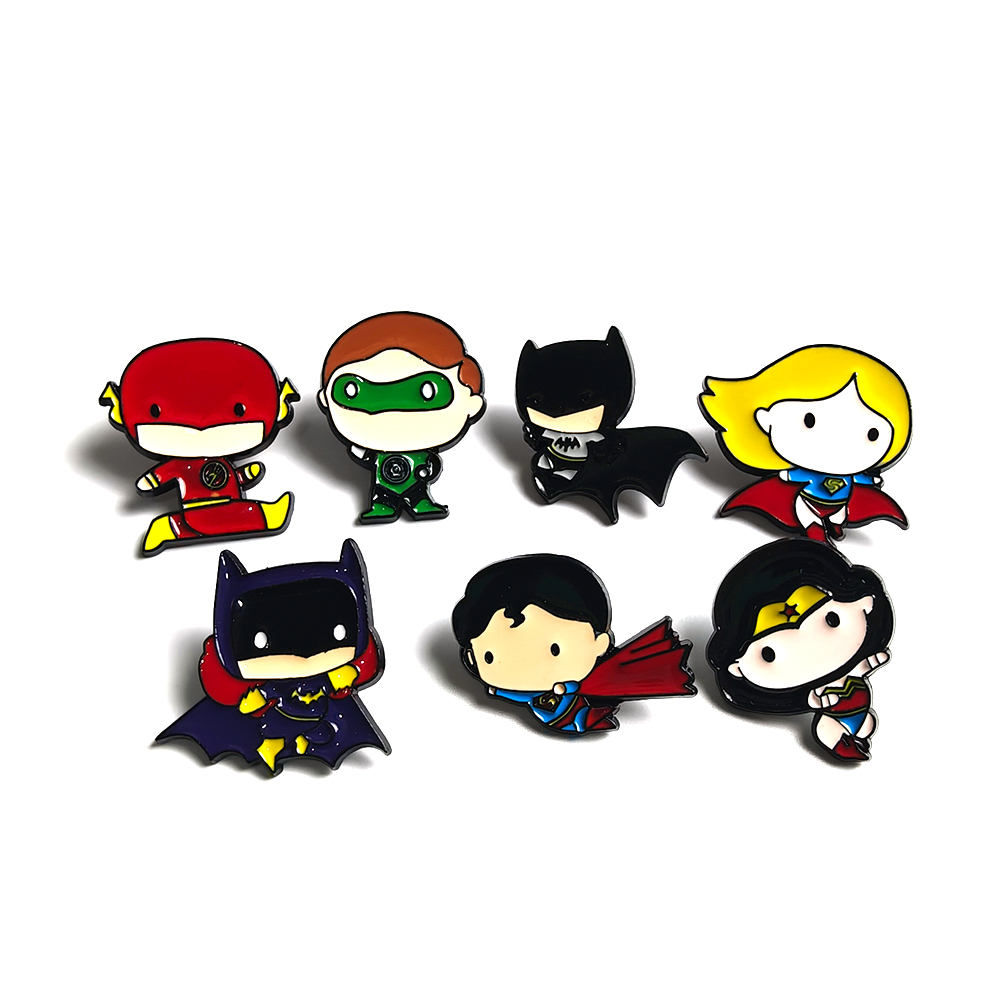 7pcs Cartoon Anime Enamel Lape - Embroidery Wallpaper ulasan dan harga