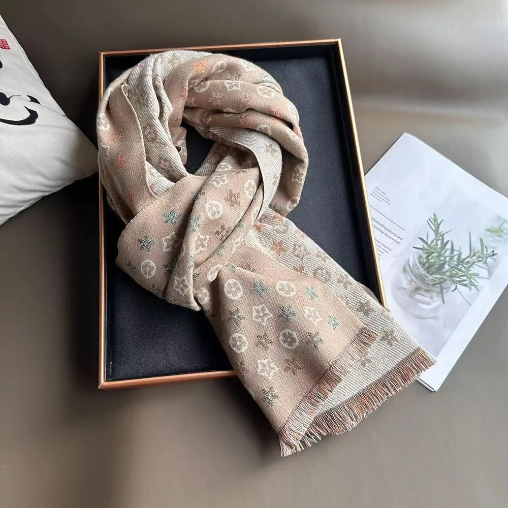 2025 New Scarf Women High-end  - Embroidery Pashmina ulasan dan harga