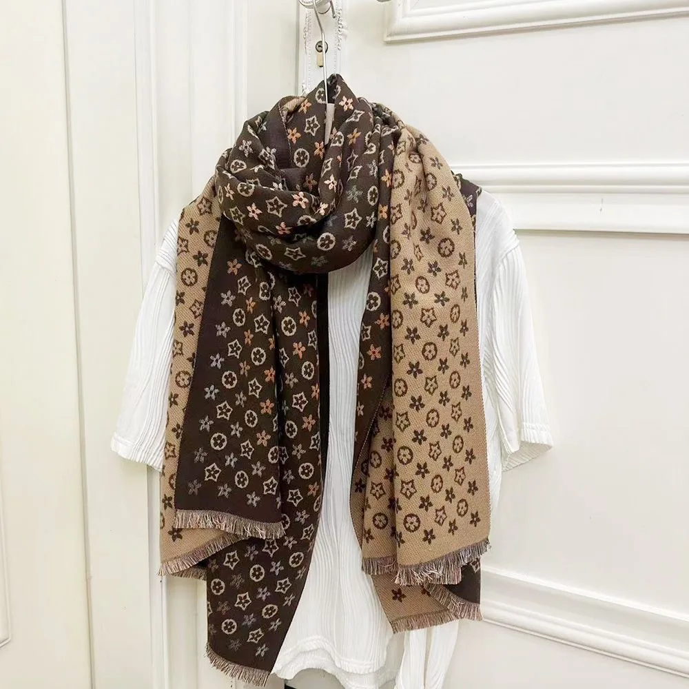 2025 New Scarf Women High-end  - Embroidery Pashmina ulasan dan harga