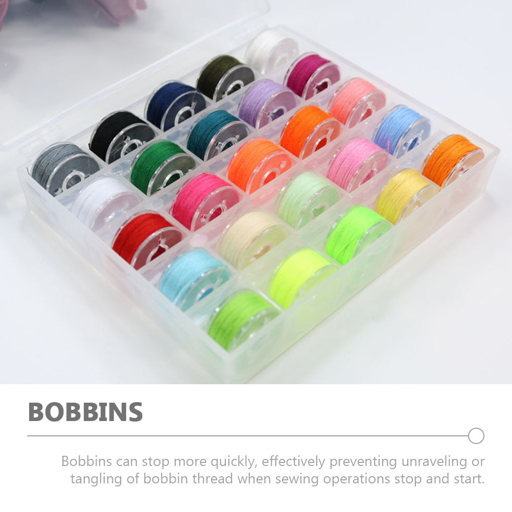 1Set Wear-Resistant Transparen - Embroidery Thread ulasan dan harga