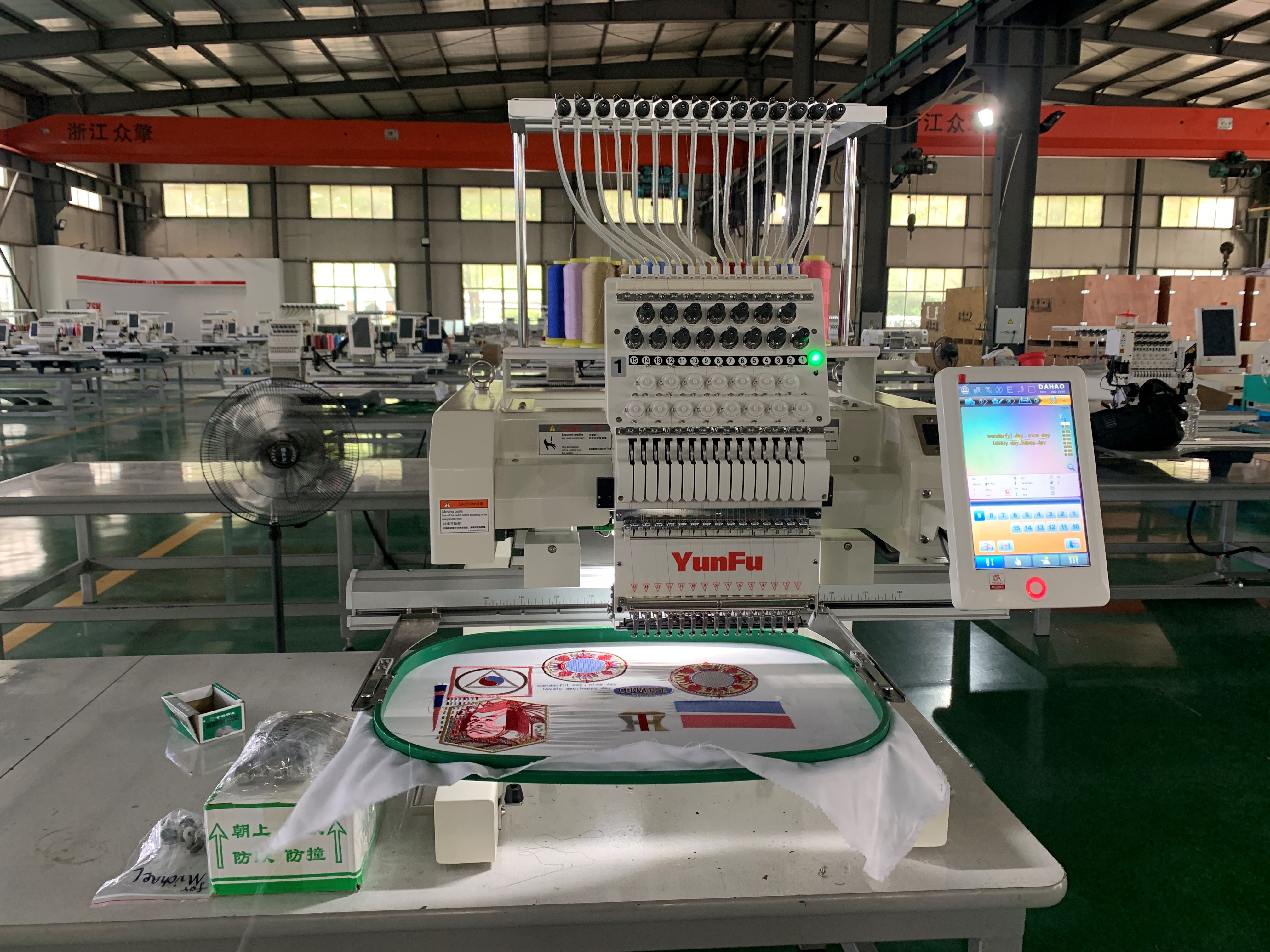 DDP to All  Countries New in 1 - Embroidery Machine Computerized ulasan dan harga