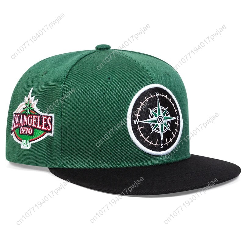 Unisex Compass Embroidery Hip- - Embroidery Cap ulasan dan harga
