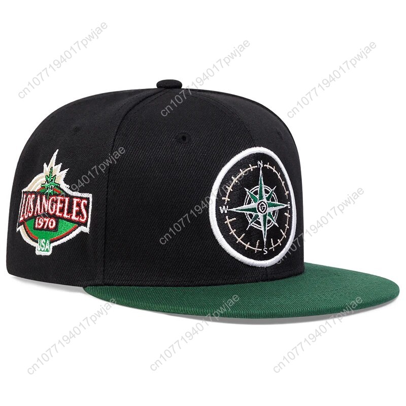 Unisex Compass Embroidery Hip- - Embroidery Cap ulasan dan harga