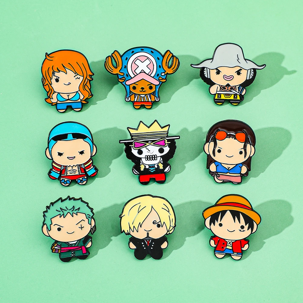 9 Pcs Creative Cartoon Brooch  - Embroidery Wallpaper ulasan dan harga