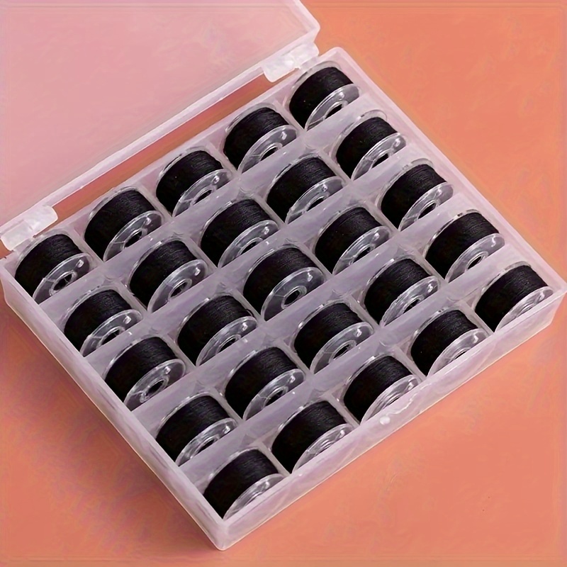 25/PCS/BOX Wound Sewing Thread - Embroidery Machine Computerized ulasan dan harga