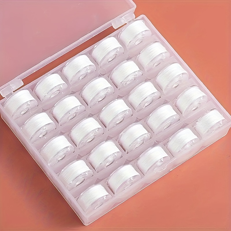 25/PCS/BOX Wound Sewing Thread - Embroidery Machine Computerized ulasan dan harga
