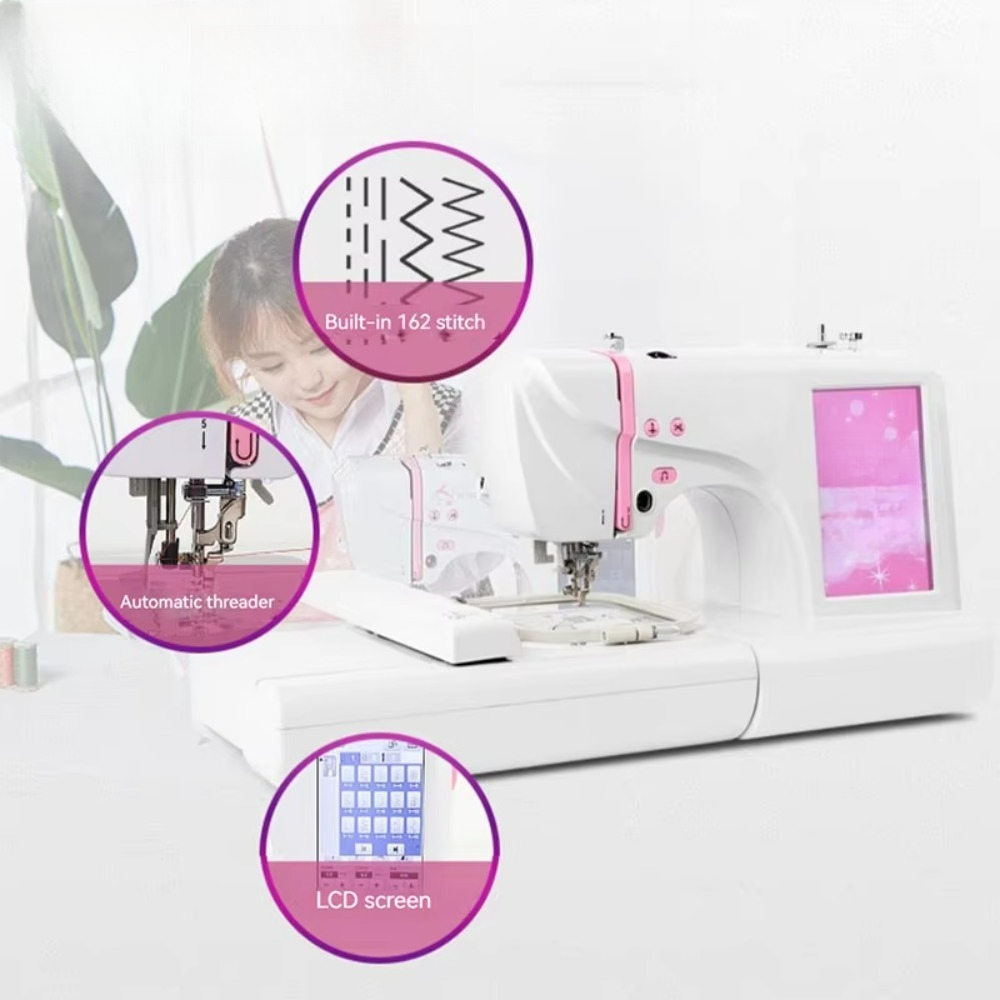 Multifunctional Computerized E - Embroidery Machine Computerized ulasan dan harga