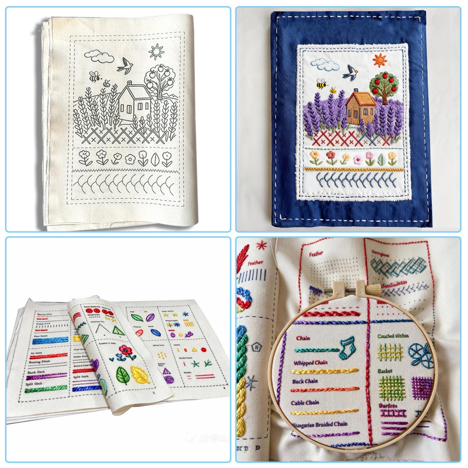Embroidery Stitches Book For B - Embroidery Guide Book ulasan dan harga