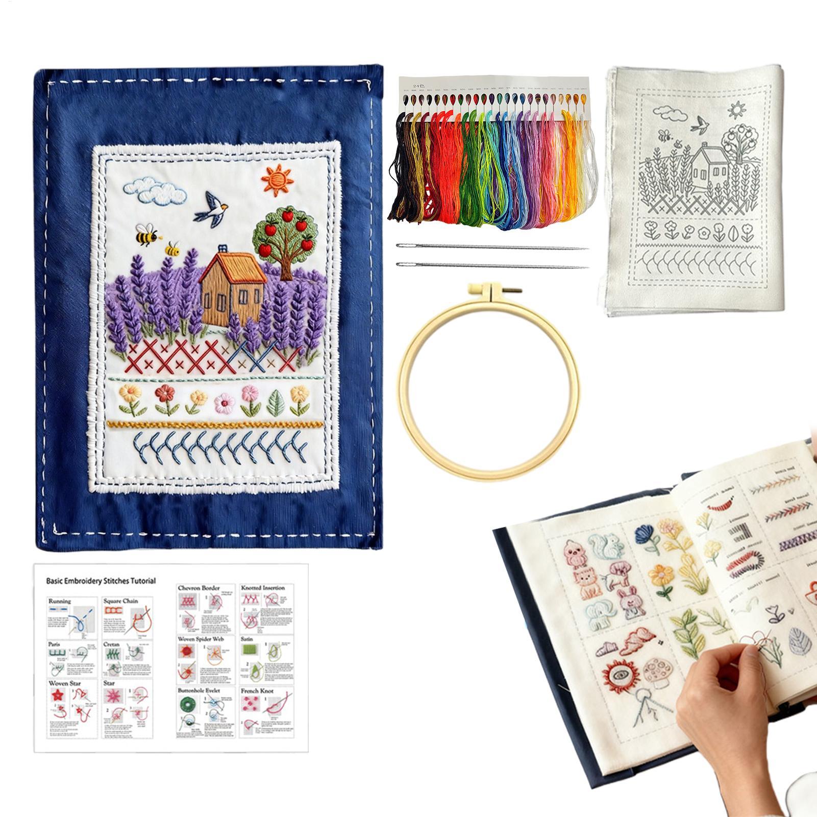 Embroidery Stitches Book For B - Embroidery Guide Book ulasan dan harga