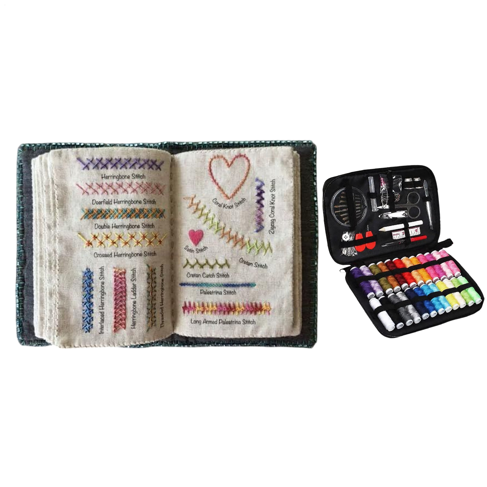 Embroidery Stitches Book Sewin - Embroidery Guide Book ulasan dan harga