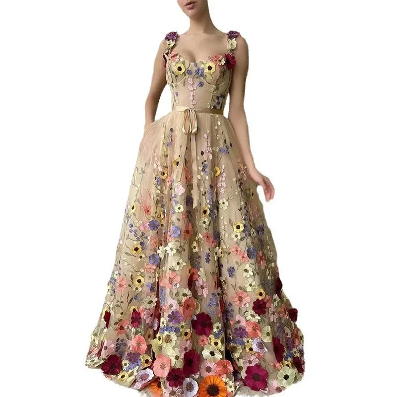 Women's Three-dimensional Flow - Embroidery Zara ulasan dan harga
