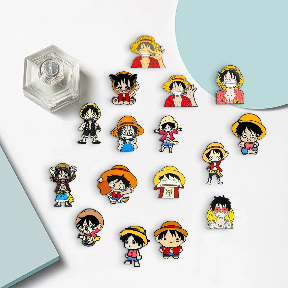 16 Pcs Cartoon Character Brooc - Embroidery Wallpaper ulasan dan harga