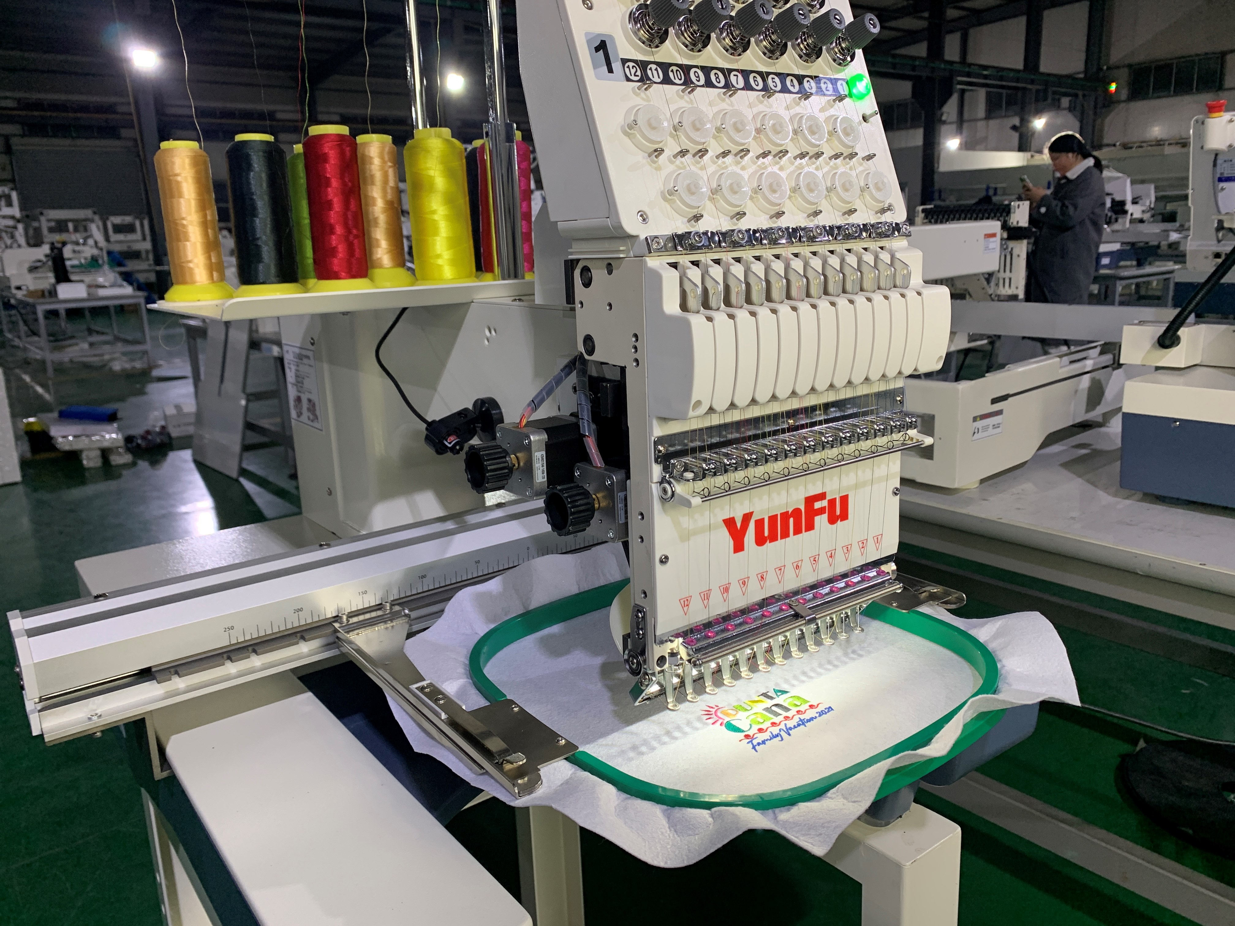 Hot Sell New Single Head Cap & - Embroidery Machine Computerized ulasan dan harga