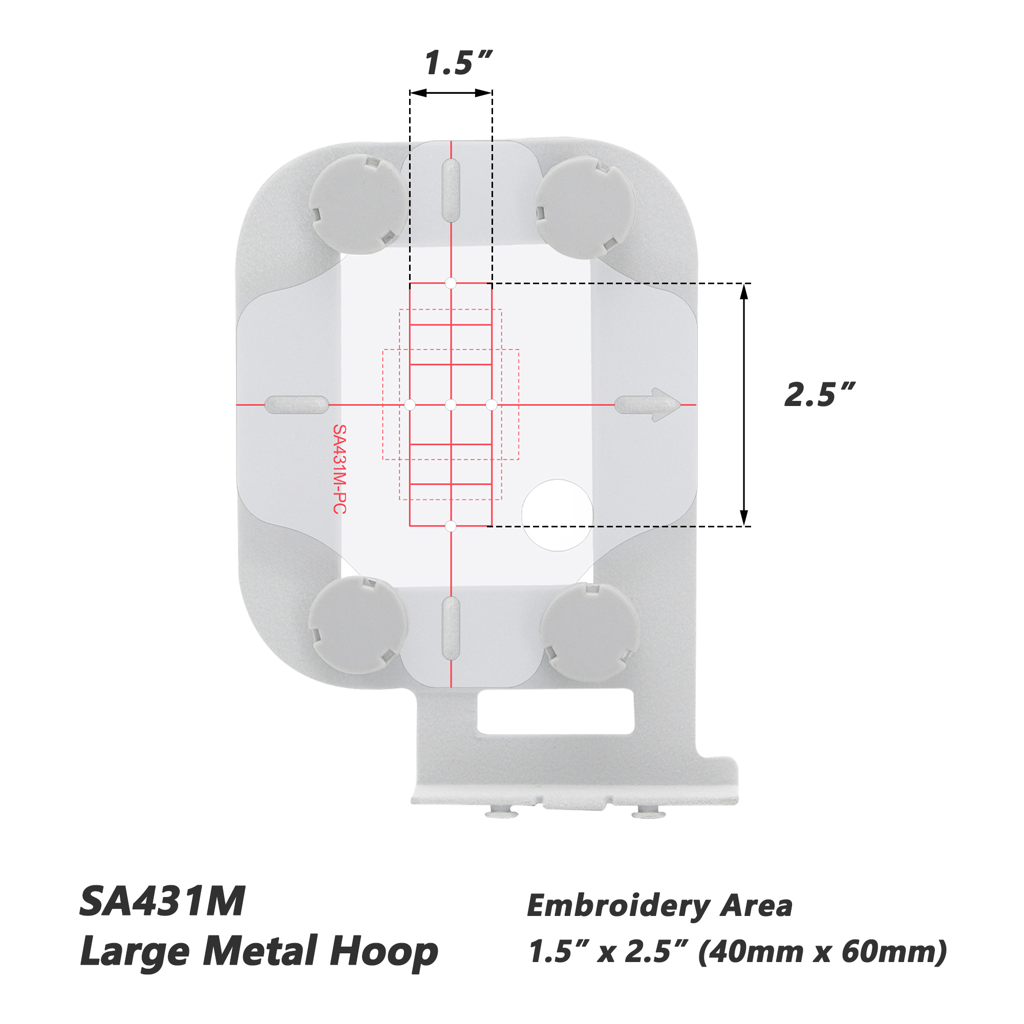 Magnetic Embroidery Hoop Metal - Embroidery Hoop Plastic ulasan dan harga
