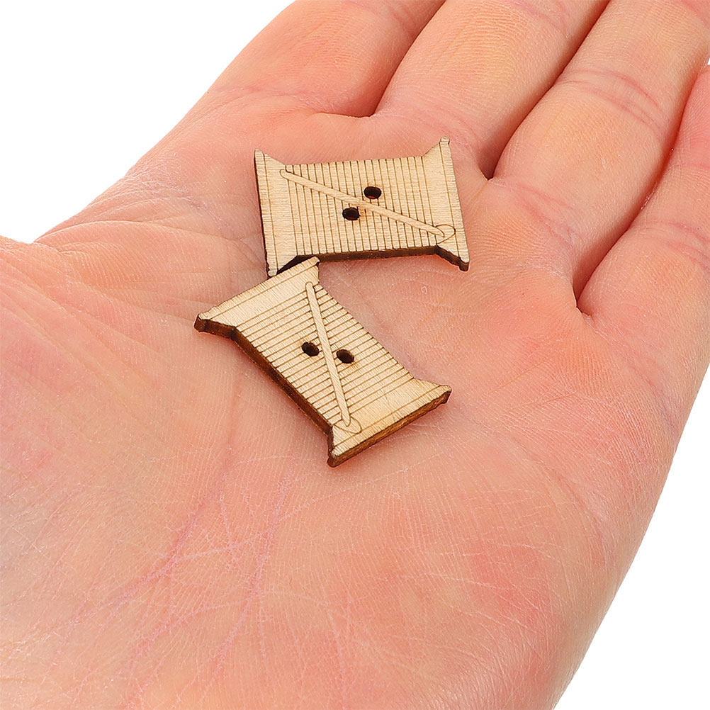 100Pcs Wooden Embroidery Floss - Embroidery Thread ulasan dan harga