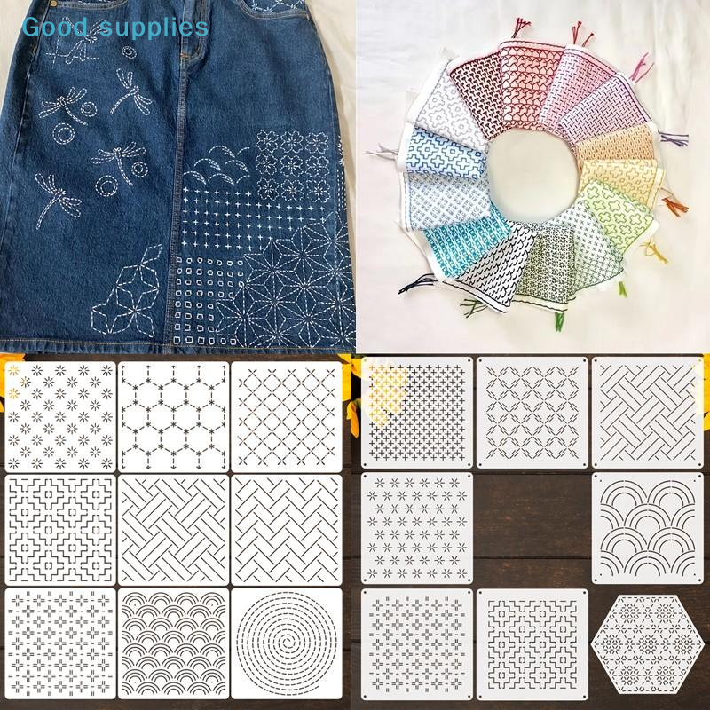 8/9/24/32Pcs Sashiko Embroider - Embroidery Guide Book ulasan dan harga