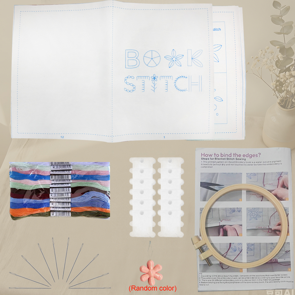 Hand-Embroidery Books Starter  - Embroidery Guide Book ulasan dan harga