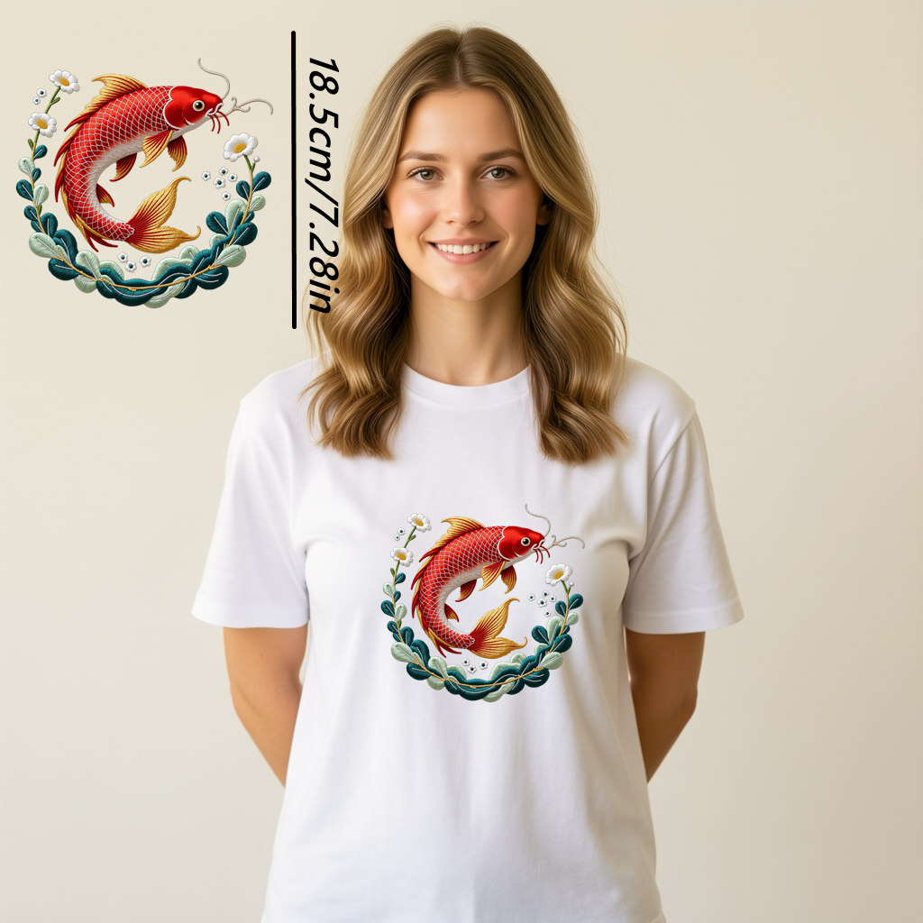 1 Piece of Clothing Imitation  - Embroidery On Shirt ulasan dan harga