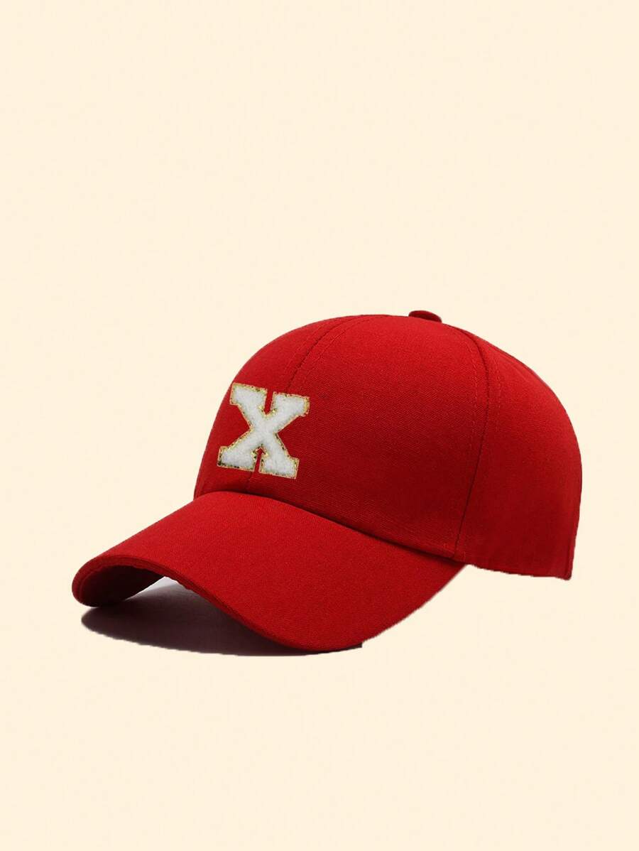 Adult Blue Baseball Cap With W - Embroidery Cap ulasan dan harga