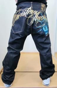 Vintage Statue of Liberty Diam - Embroidery Jeans Sakura ulasan dan harga