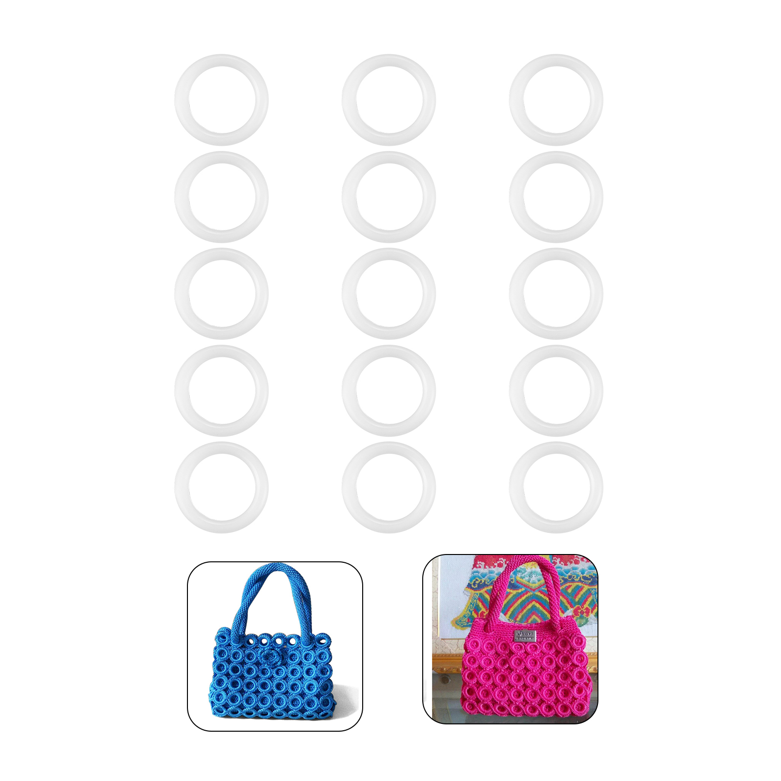 150pcs-20Pcs Hand-woven DIY Cr - Embroidery Hoop Plastic ulasan dan harga