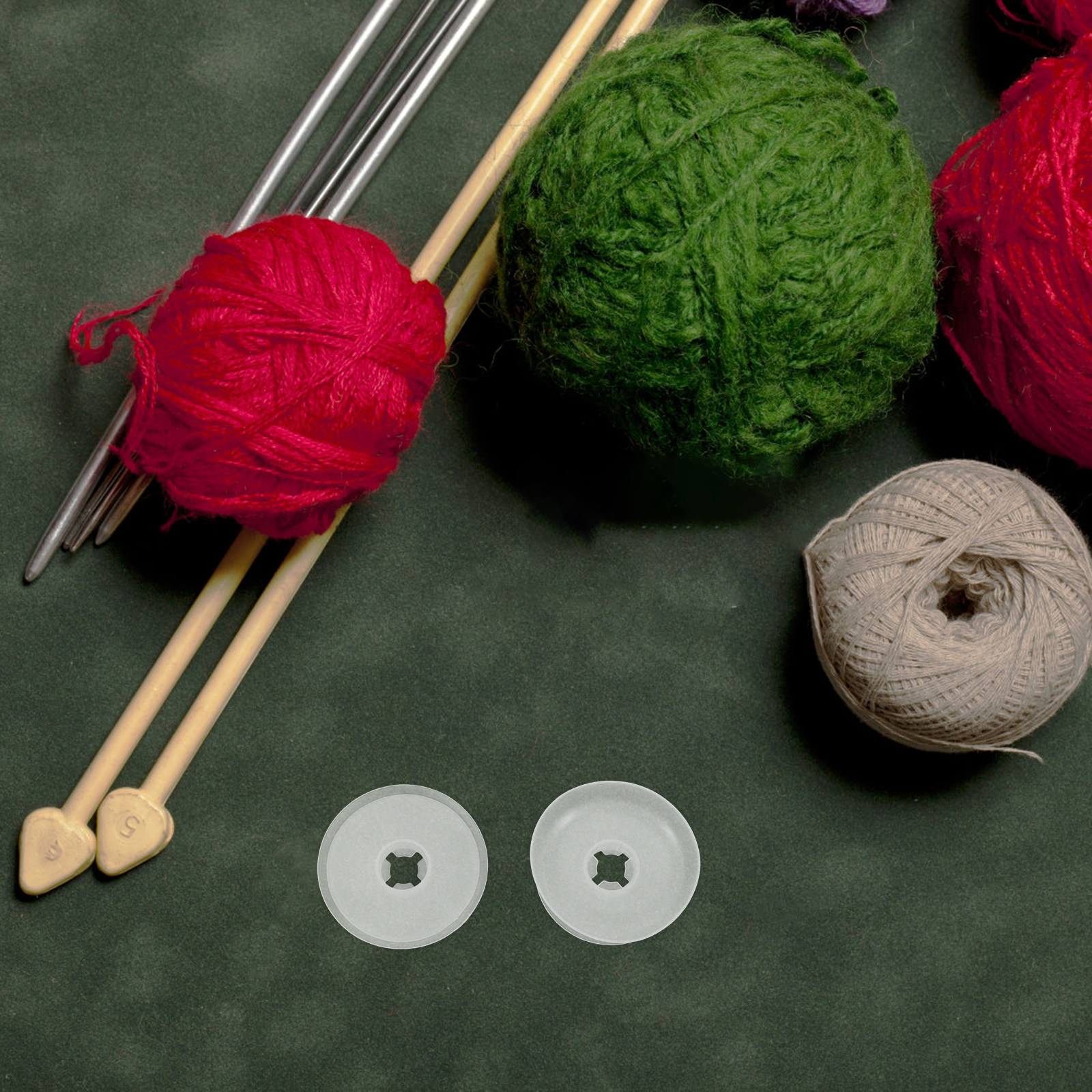 10Pcs Empty Bobbins for Thread - Embroidery Thread ulasan dan harga