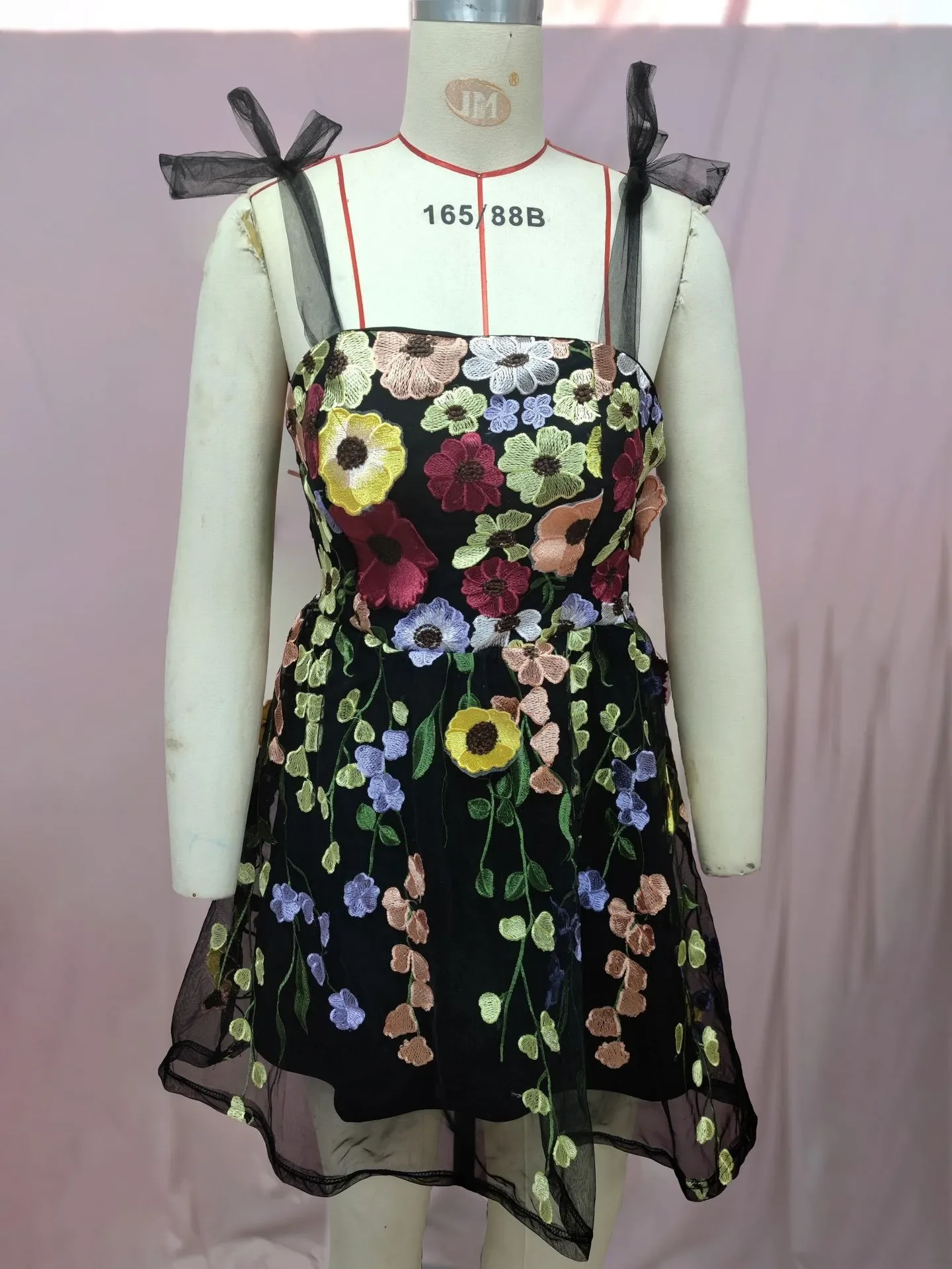 Women's Dress Fashionable 3D F - Embroidery Zara ulasan dan harga