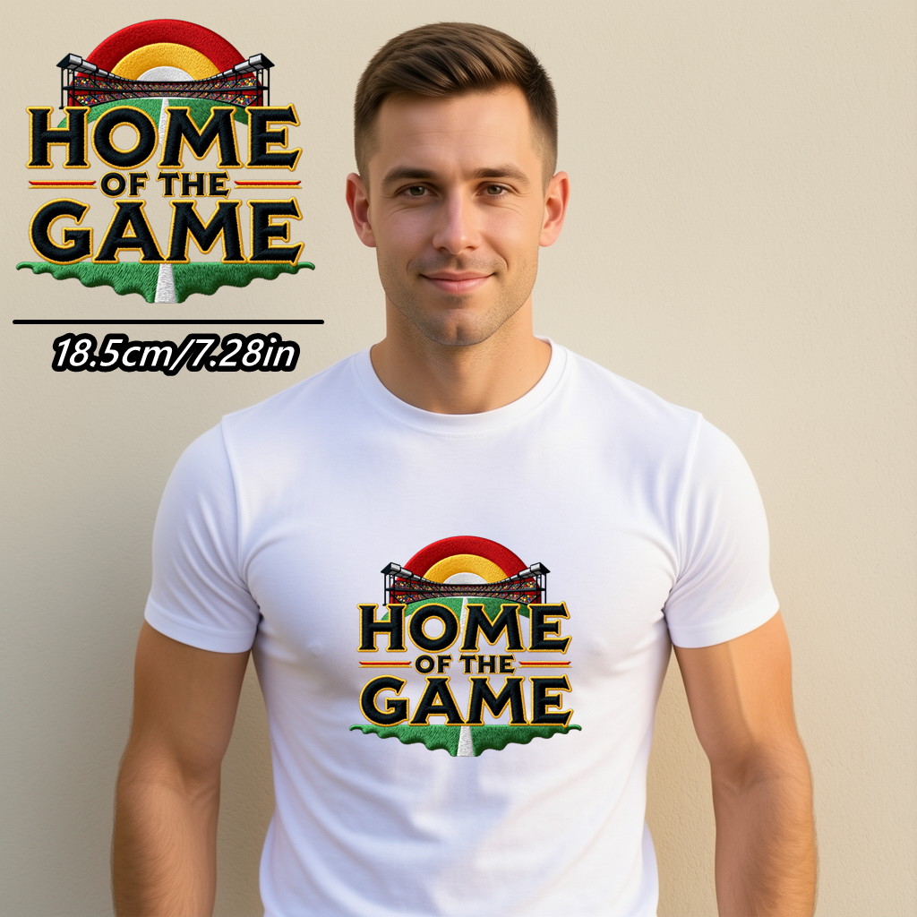 1Pcs Dtf Heat Transfer Sticker - Embroidery On Shirt ulasan dan harga