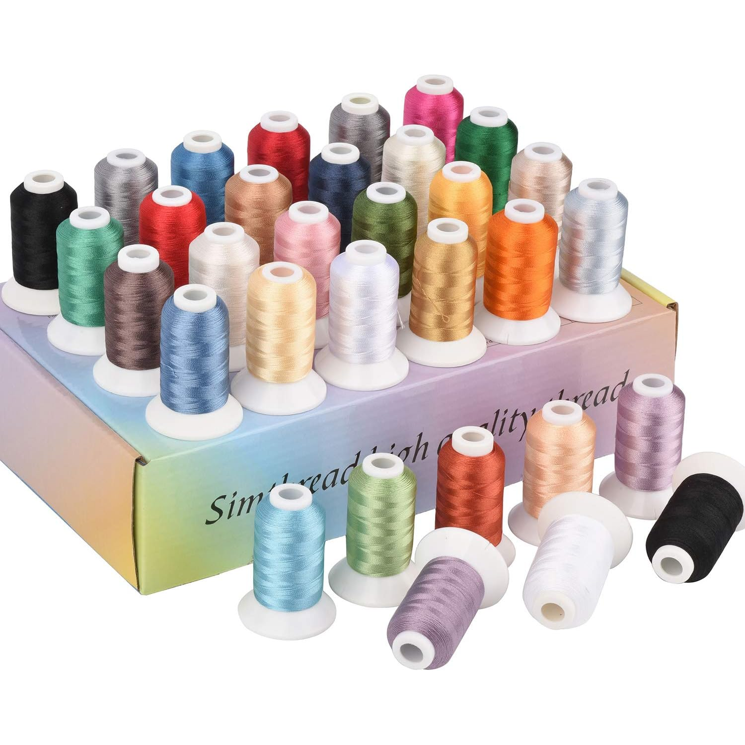 Simthread 32 Madeira Colors Po - Embroidery Thread ulasan dan harga