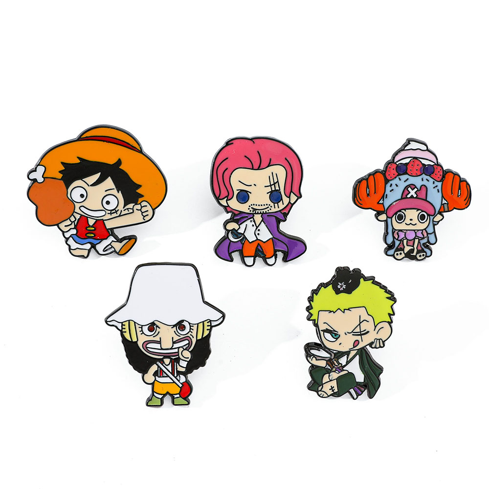 5 Pcs Creative anime Brooch Ha - Embroidery Wallpaper ulasan dan harga