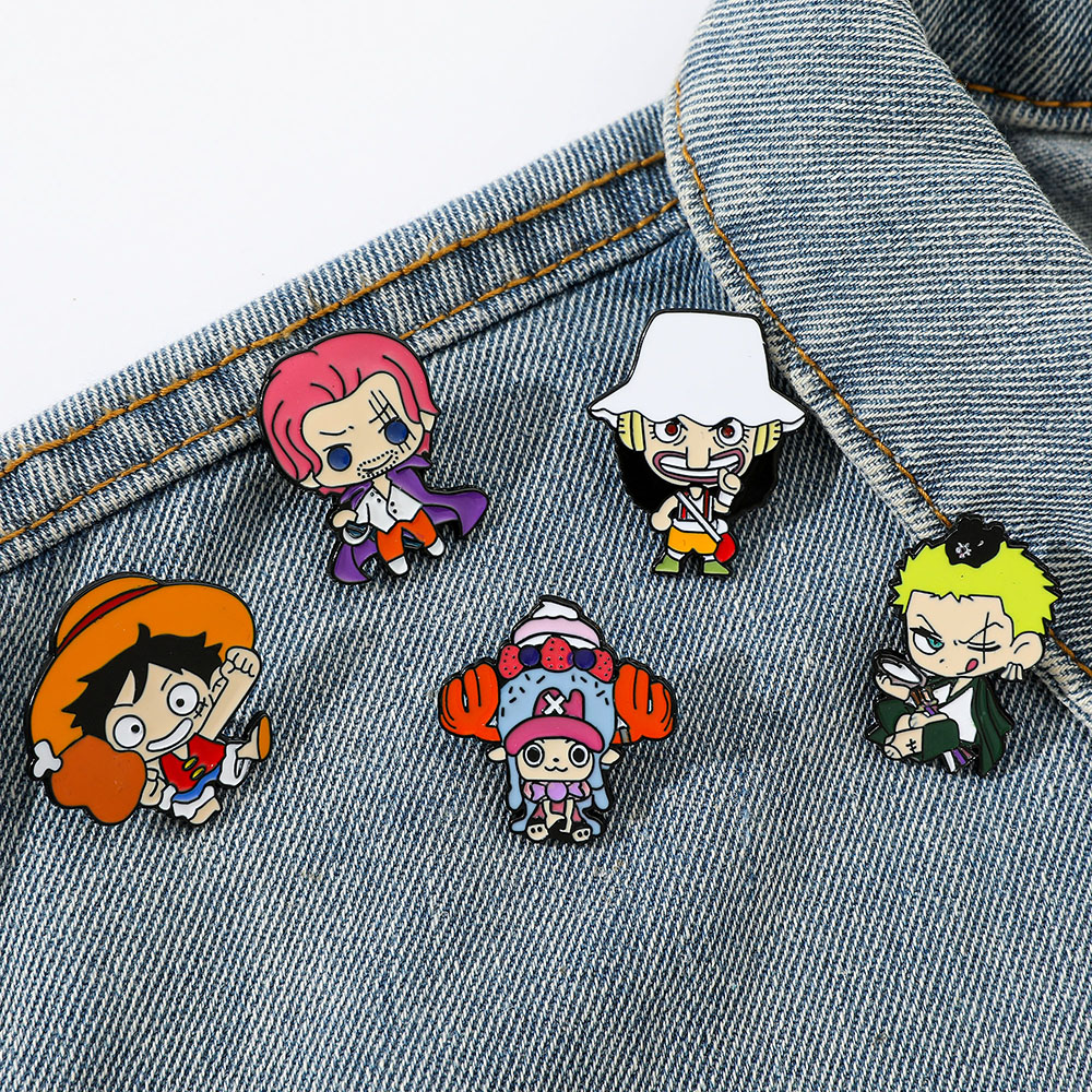 5 Pcs Creative anime Brooch Ha - Embroidery Wallpaper ulasan dan harga