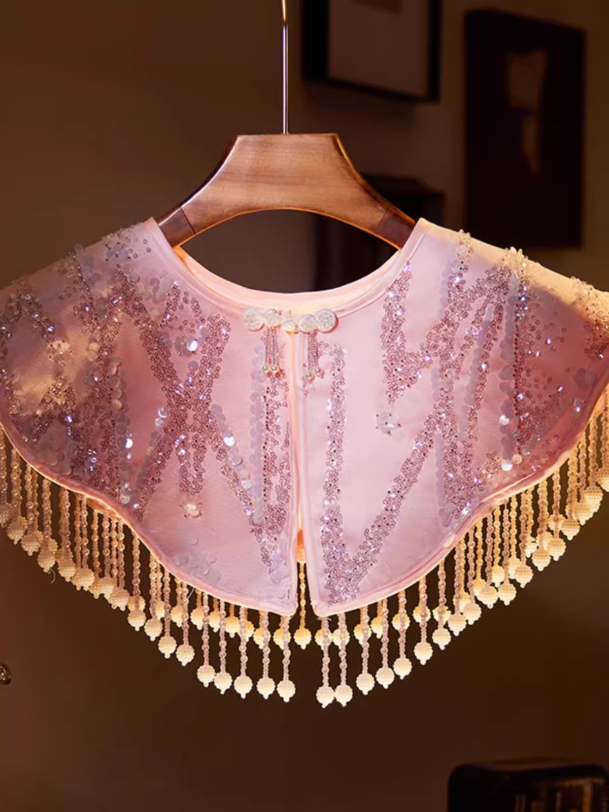 Women's Spring Summer Embroide - Embroidery Pashmina ulasan dan harga