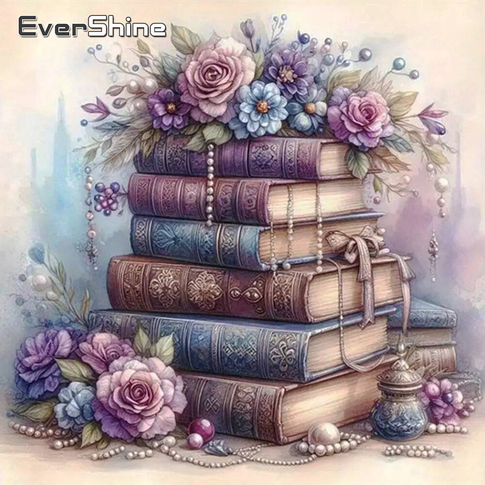 Evershine 5D Diamond Painting  - Embroidery Guide Book ulasan dan harga