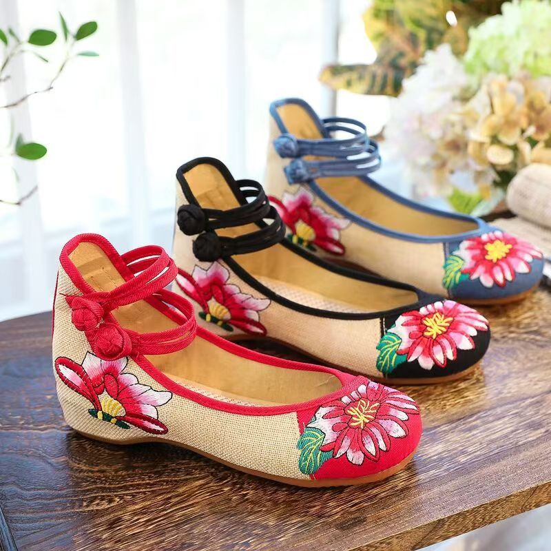Woman Wedges Embroidered Cloth - Embroidery Skirt ulasan dan harga